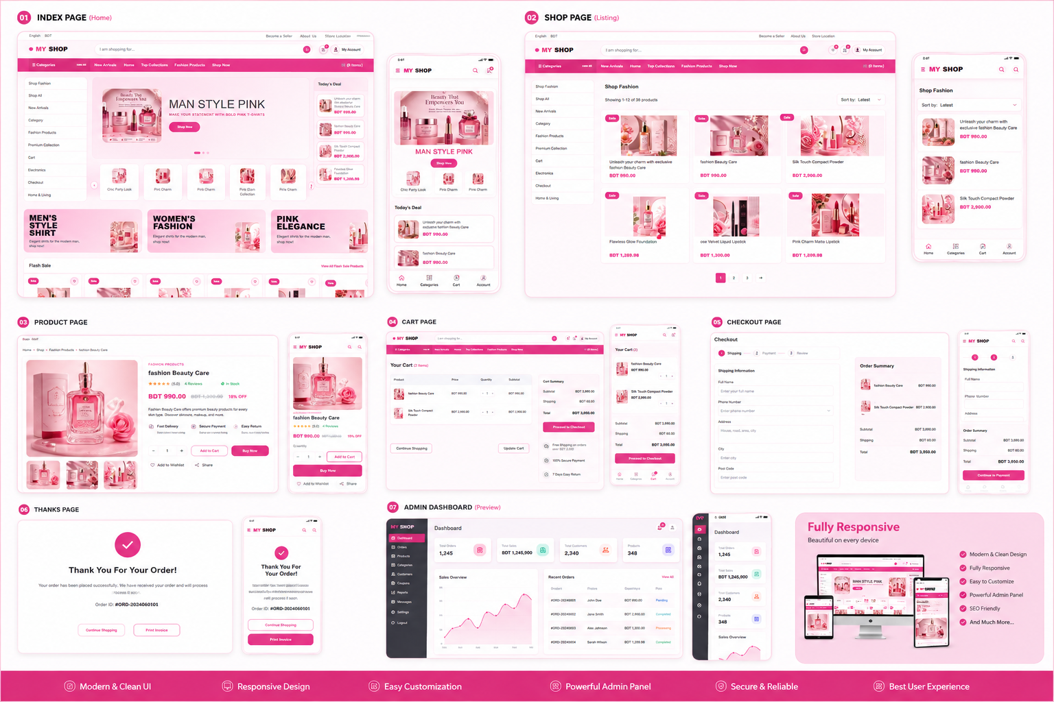 Beauty Templates 03