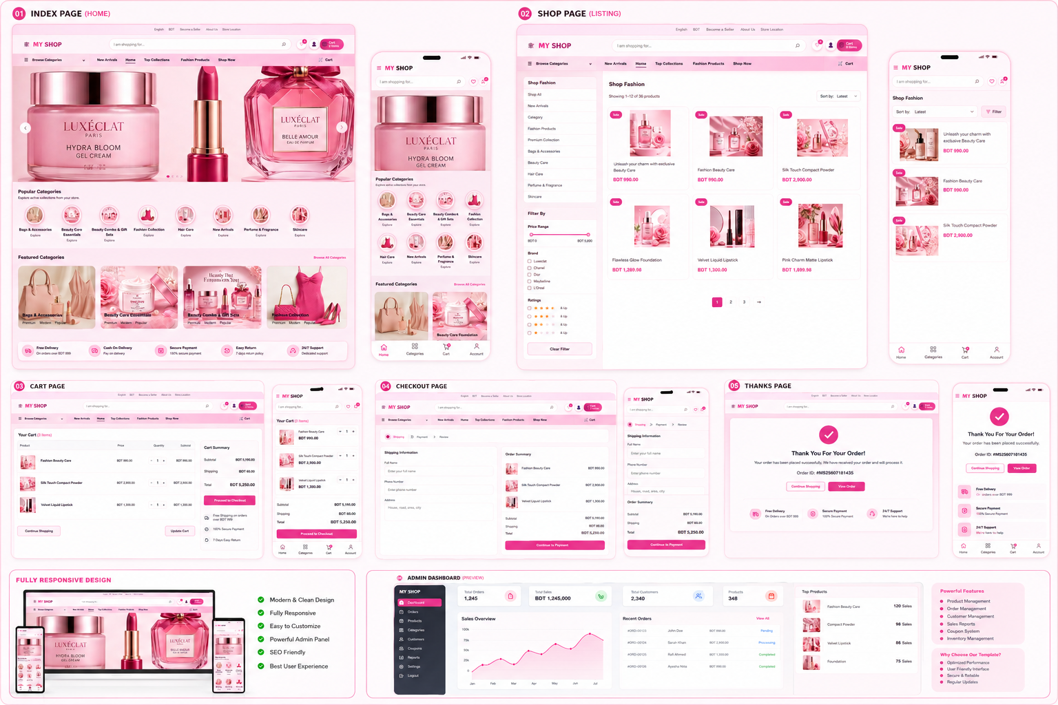 Beauty Templates 04