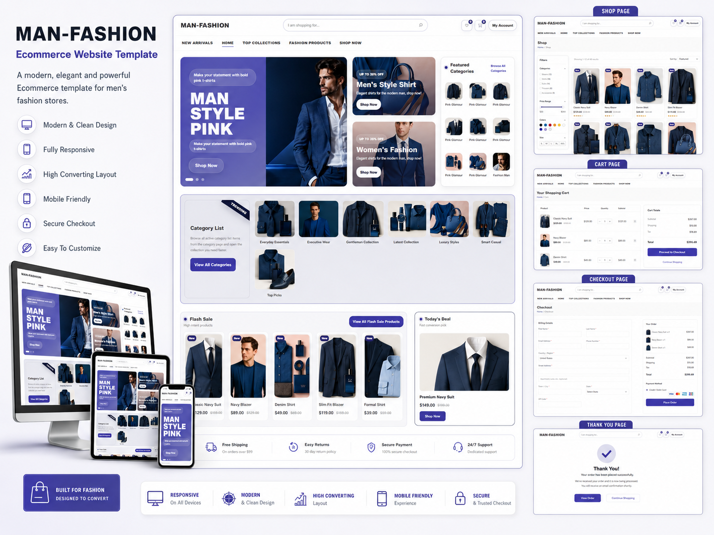 Men's Fashion Templates 01