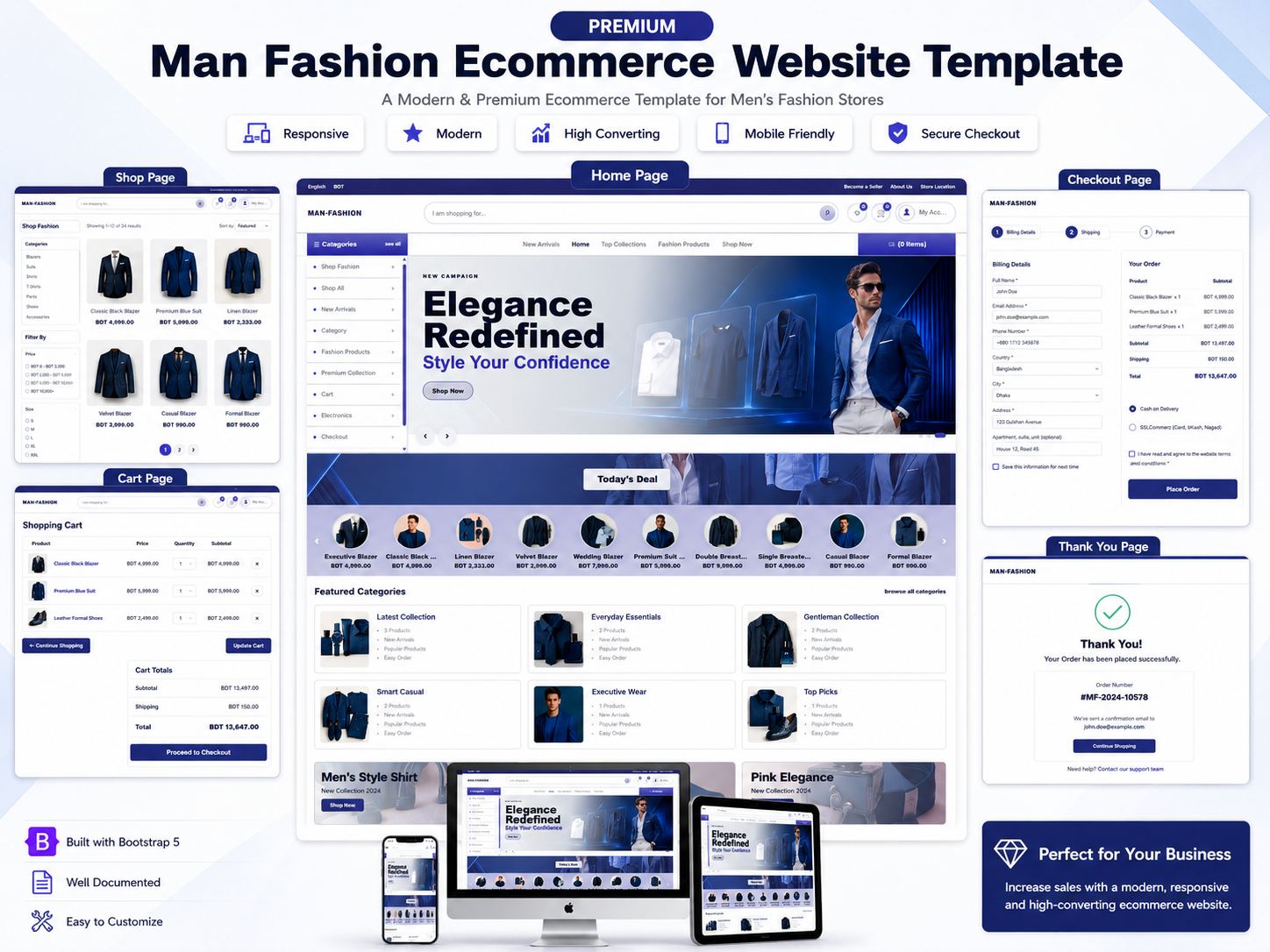 Men's Fashion Templates 02